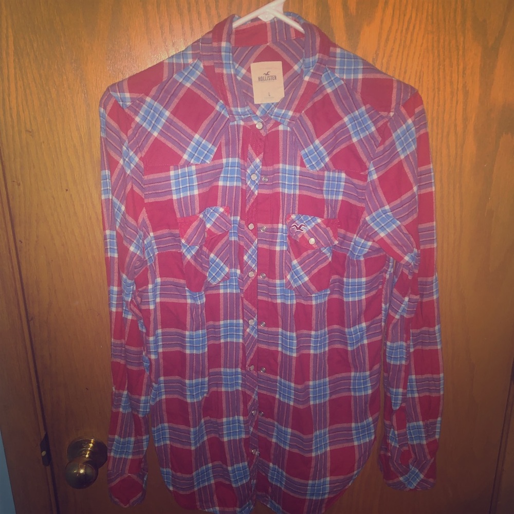 Flannel Plaid Button Down
